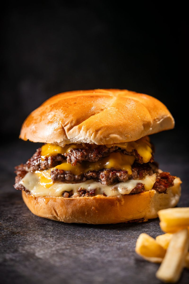 Premium Aged meat burguer with Bacon Jam