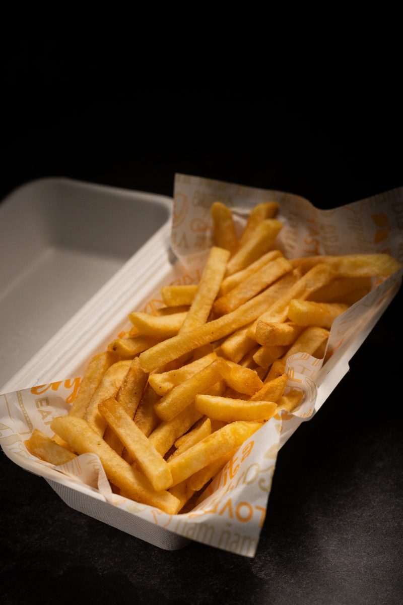 French Fries / Papas fritas with Pink Sauce